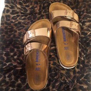Birkenstock Rose Gold